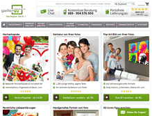 Tablet Screenshot of galleryy.net